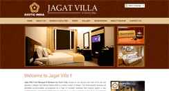 Desktop Screenshot of jagatvilla.com